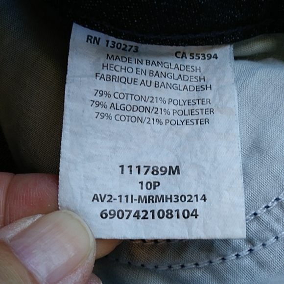 NEW Premium Riders by Lee Instantly Slims You Jeans 10P Blue - Picture 5 of 16